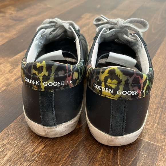 Golden Goose Superstar Holographic Leopard-Printed Sneakers - Picture 5 of 7